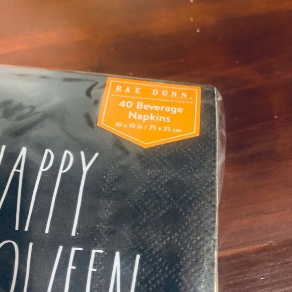Halloween 40 bev  napkins RAE DUNN - Picture 2 of 2